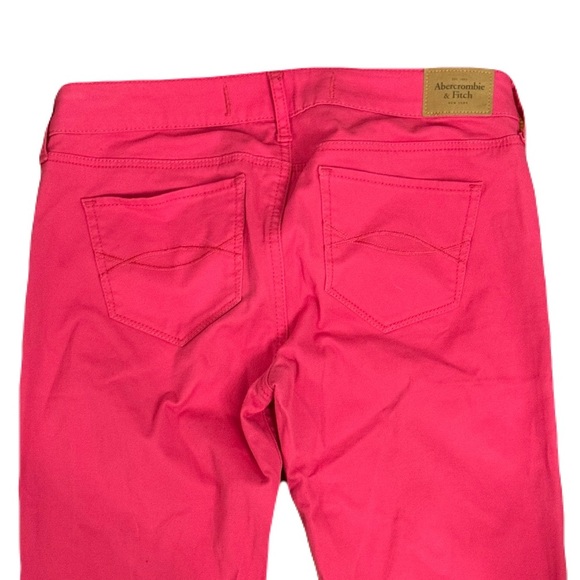 Abercrombie & Fitch Bright Pink Skinny Pants - Picture 2 of 5